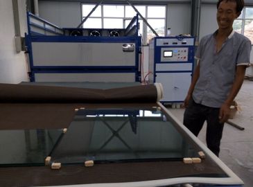 Китай Промышленная стеклянная печь машины для производства бумажных ламинатов для стеклянной толщины стекла ненесущей стены 36мм Макс поставщик