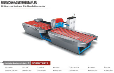 Китай Машина КНК Одно-головы транспортера КНК стеклянная сверля, фотовольтайческое солнечное стекло поставщик